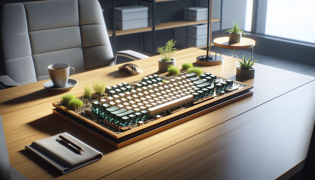 Claviers mécaniques écoresponsables : comment allier performance et durabilité ?