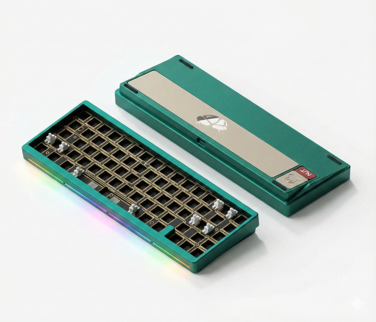 NUT65 Turquoise custom keyboard kit