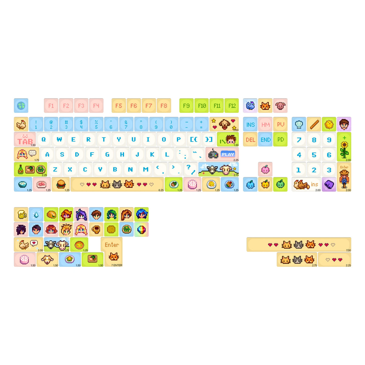 Stardew Valley Keycaps