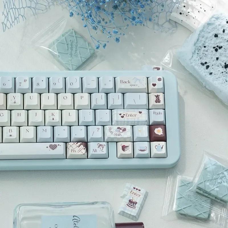 Keycaps Chocolat Sel de Mer