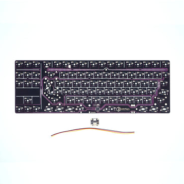 PCB Y&R80 80% Hot Swap RGB - detail