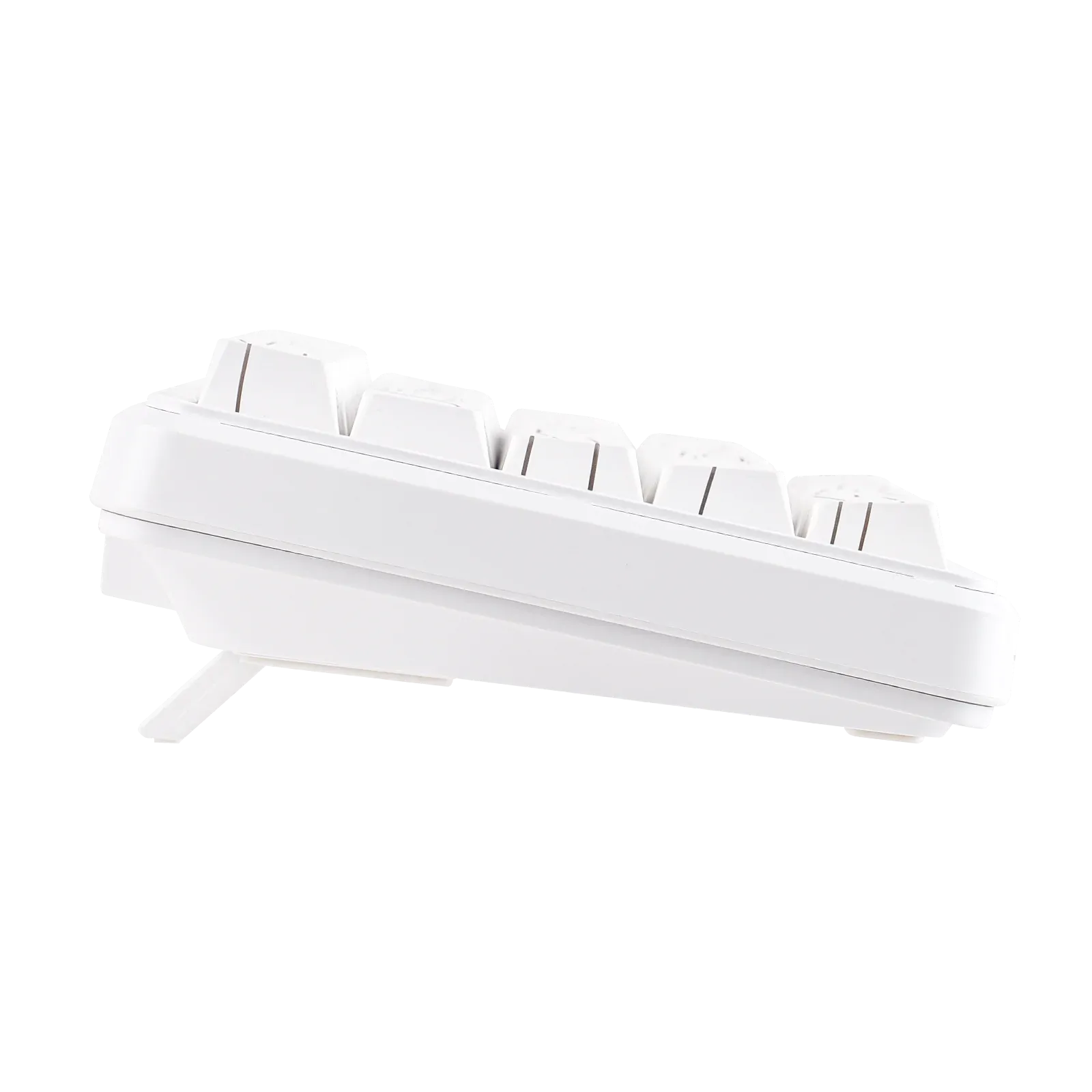 AJAZZ AK680 MAX Blanc ANSI Side-Printed vue de profil