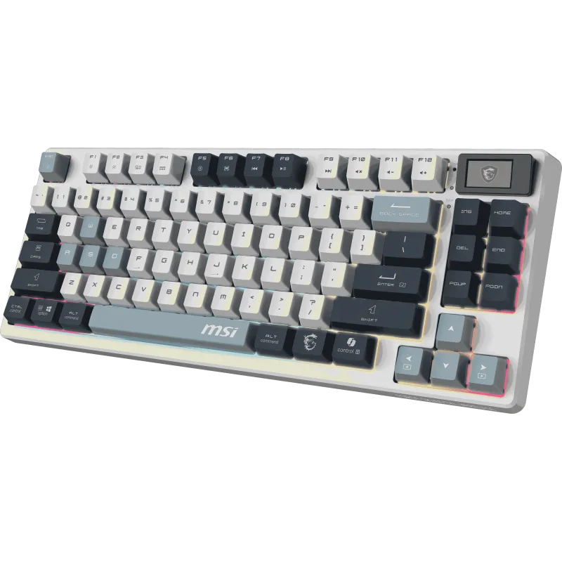 MSI FORGE GK600 TKL W SKY FR clavier azerty