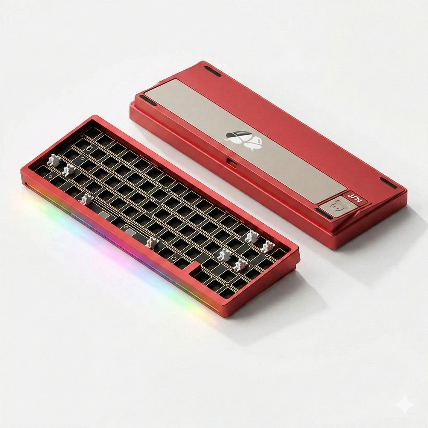 NUT65 Red custom keyboard kit