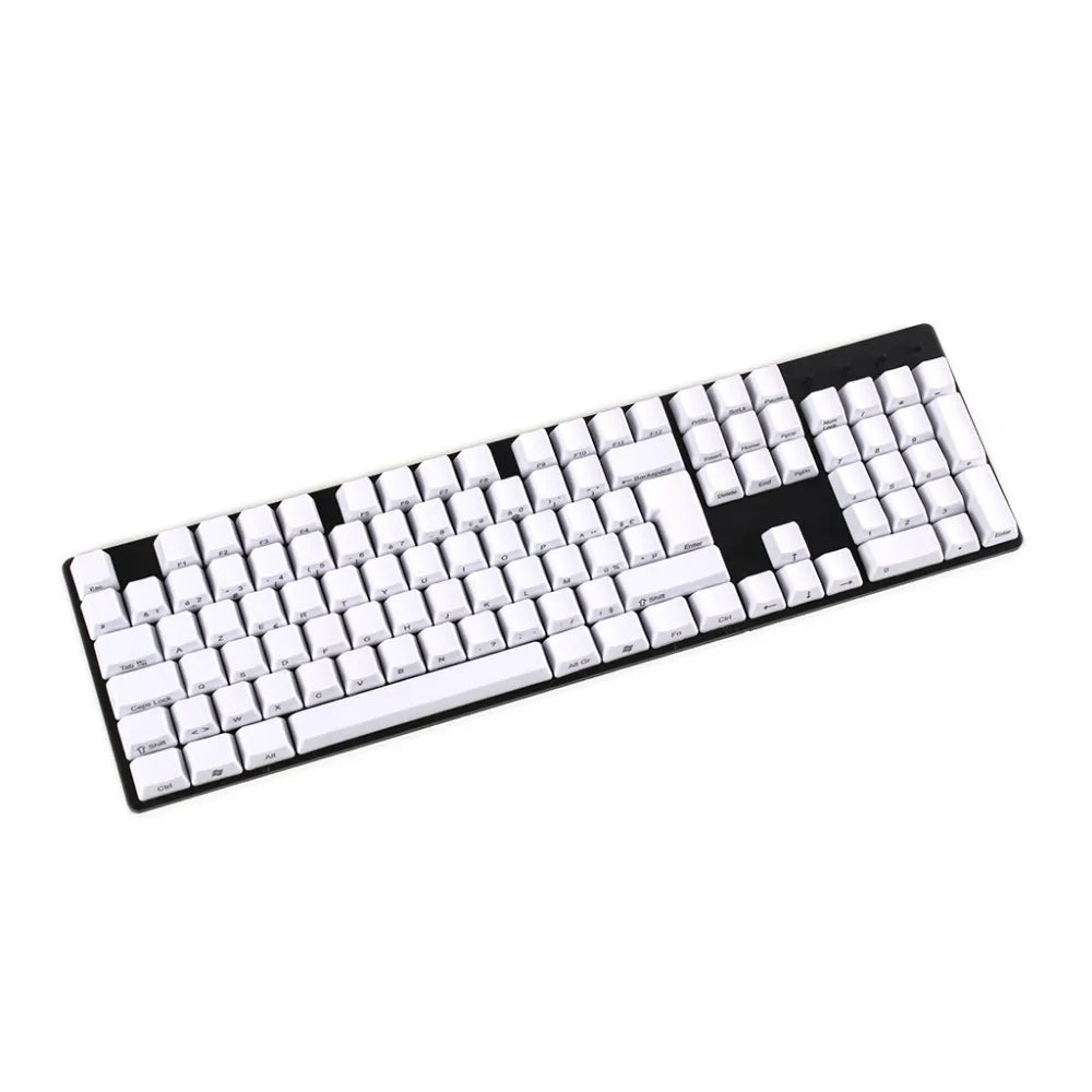 105-Tasten-AZERTY-Tastatur im französischen ISO-Stil mit seitlichem Aufdruck, YMDK-Profil aus dickem PBT, OEM-Profil, geeignet für mechanische Tastaturen mit MX-Schaltern