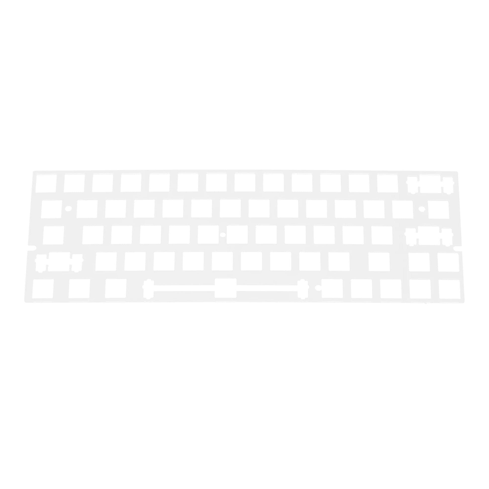 Plate Polycarbonate 60% GH60/GK61/DZ60 - Coloris disponibles