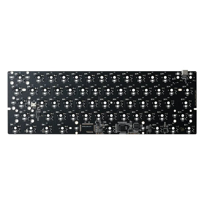 PCB 60% Hot Swap RGB - close-up touches