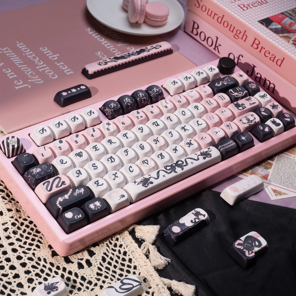 Keycaps QWERTY MOA 30 Styles