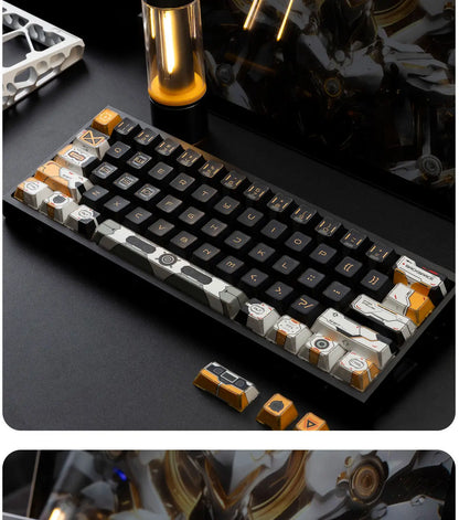Interstellar Shine-Through Keycaps
