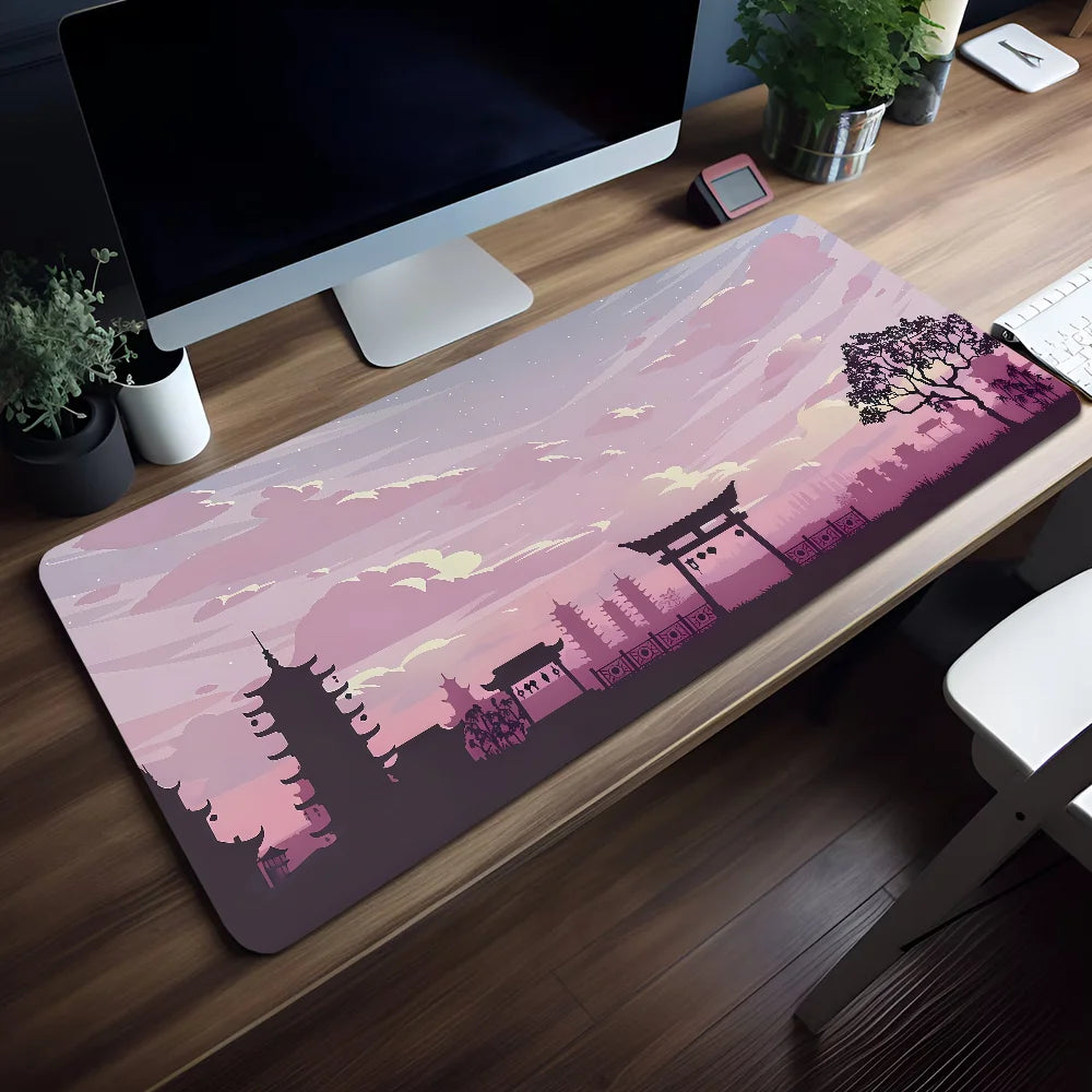 Tapis de Souris Coucher de Soleil Montagne - Vue 22