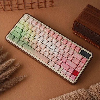 AZERTY Tastenkappen mit Pastellverlauf