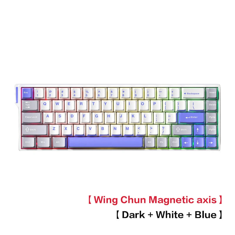AULA Win 68 HE Blanc Bleu