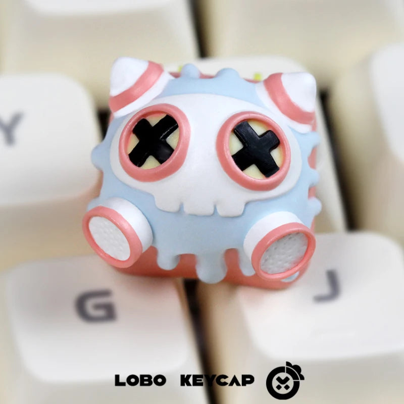 Keycap Artisan Kuromi Melody 3D - Détail
