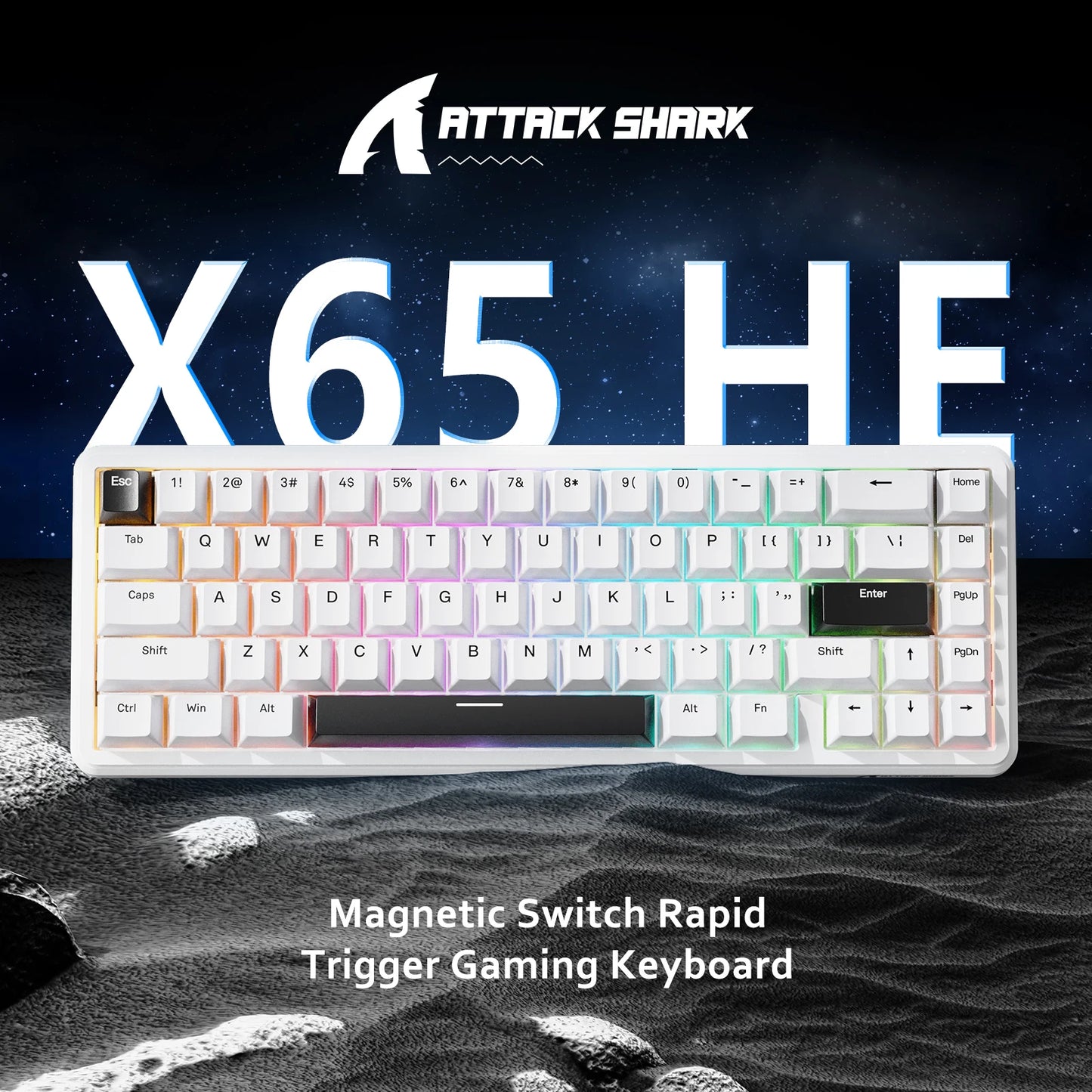 Attack Shark X65 HE Schwarz