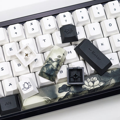 Keycaps Lotus à l'Encre