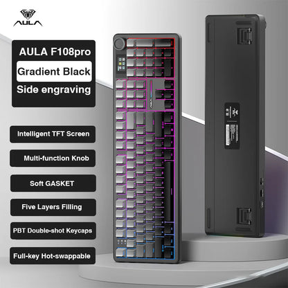 AULA F108 pro Dégradé Noir