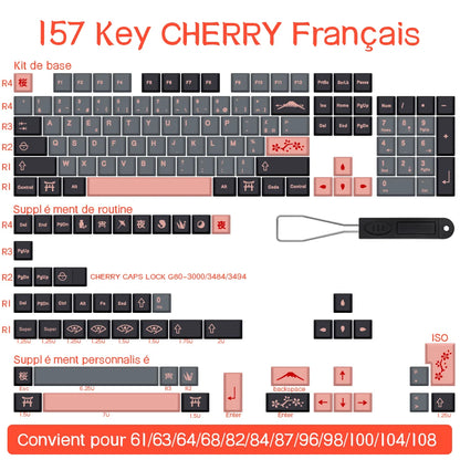 Keycaps AZERTY Japon - detail