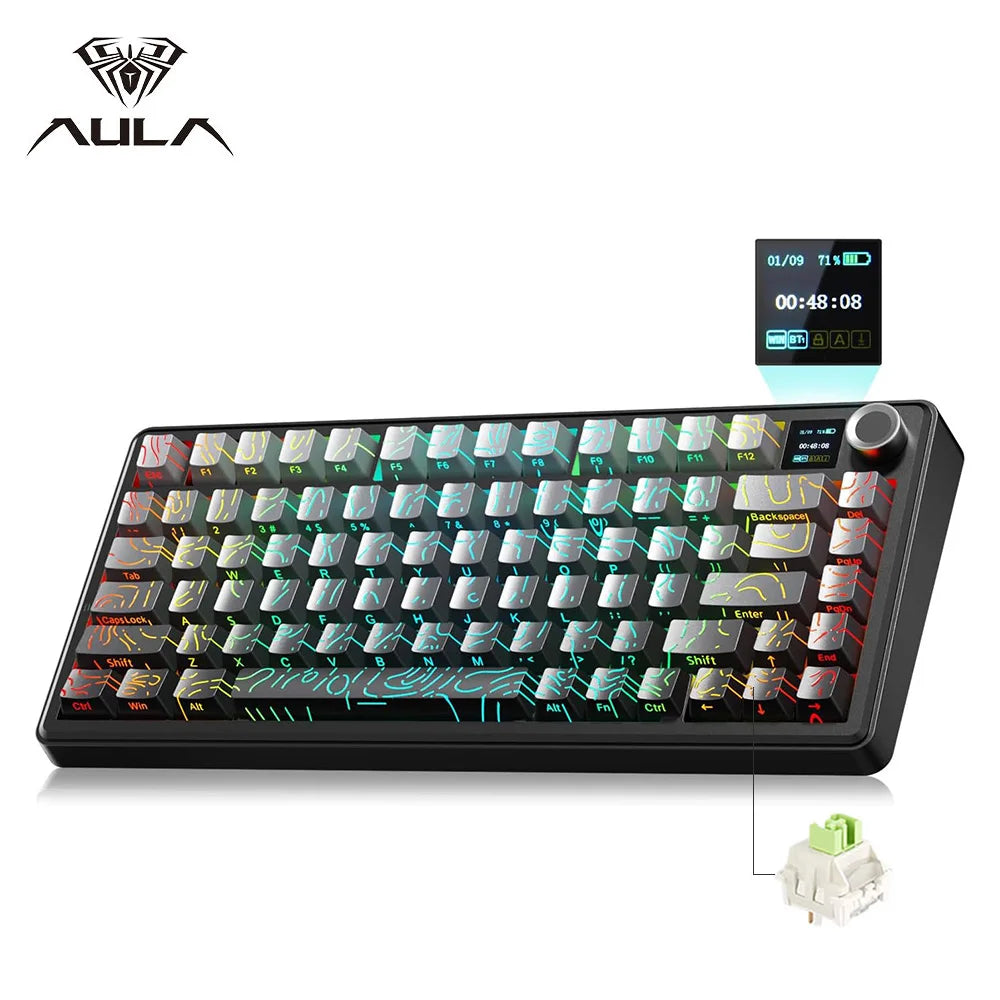 AULA F75 MAX Noir Contour