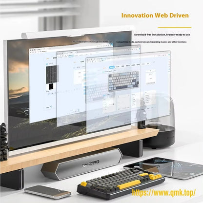 Attack Shark X85 Pro ANSI 75% RGB Stars Black