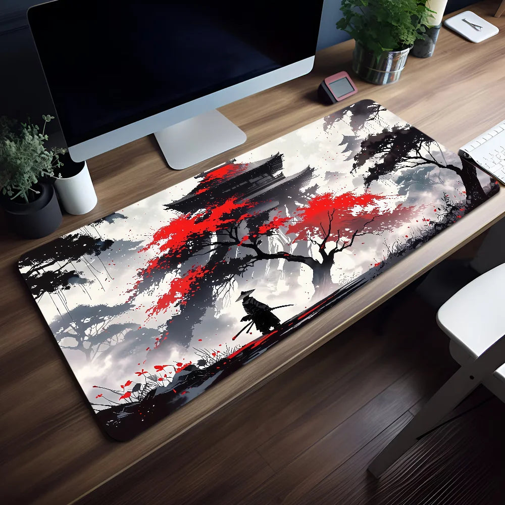 Tapis de Souris Coucher de Soleil Montagne - Vue principale