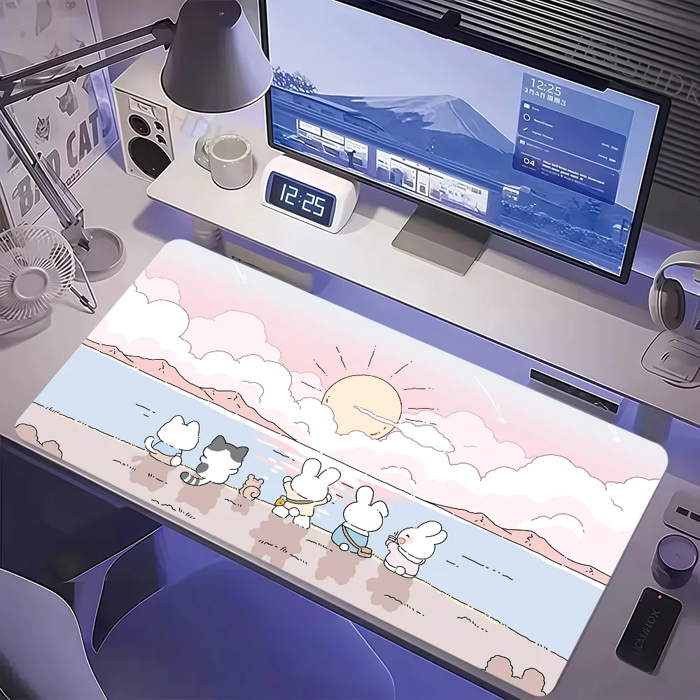 Tapis de Souris Lapin Kawaii - Vue principale