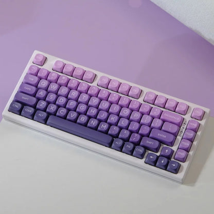 Keycaps Violet MOA - Vue de dos