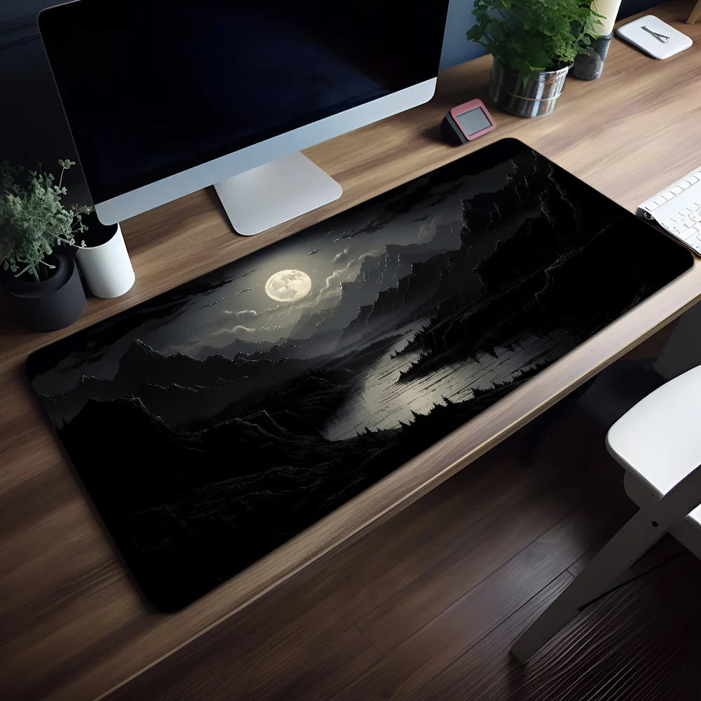 Tapis de Souris Coucher de Soleil Montagne - Vue 14