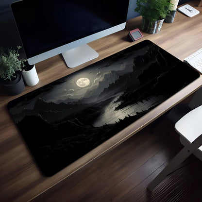 Tapis de Souris Coucher de Soleil Montagne - Vue 14