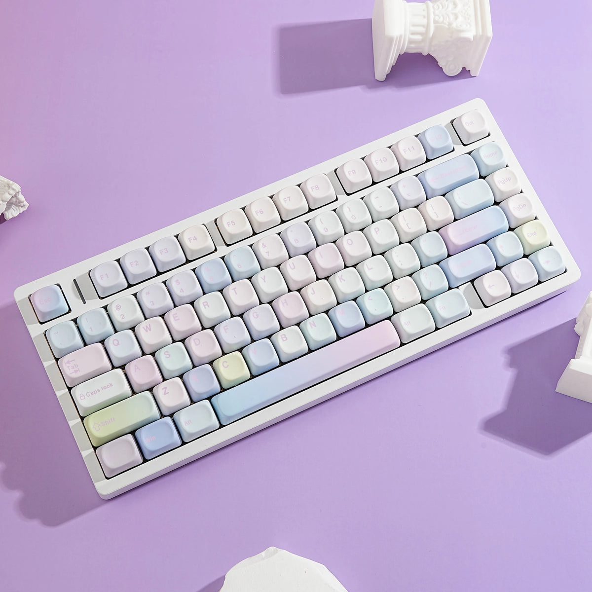 Keycaps AZERTY/QWERTY Pastellblasen