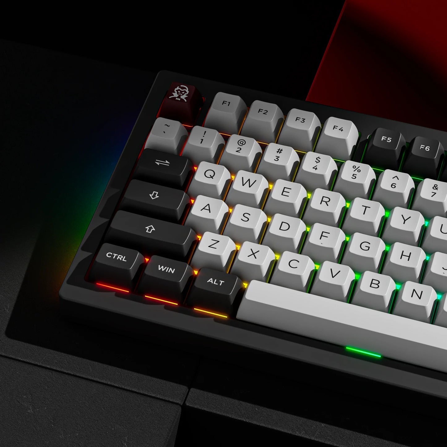 Akko 5075B Plus - Vue de dessus