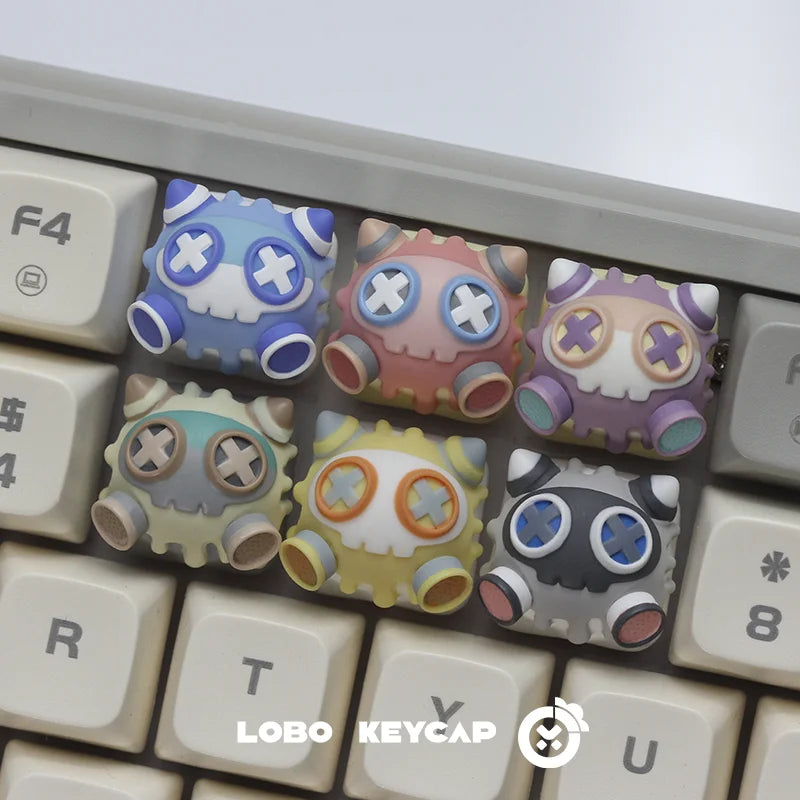 Keycap Artisan Kuromi Melody 3D - Vue principale