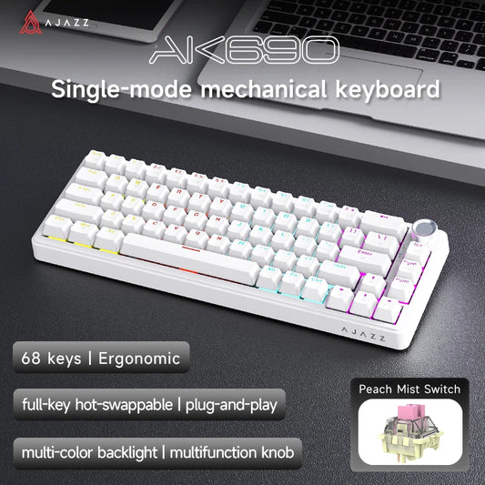 AJAZZ AK690 Blanc