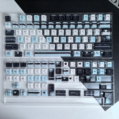Keycaps Lolita Rosa und Blau