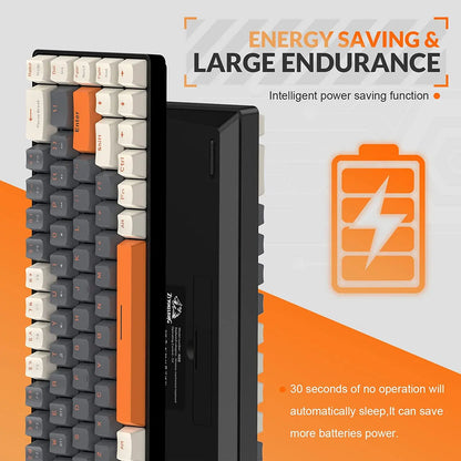 RK68 Orange et Gris
