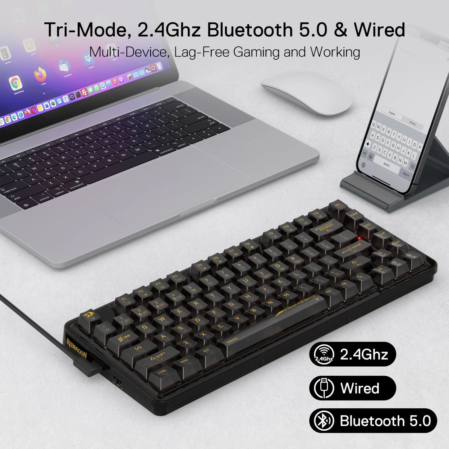 Redragon K649 PRO - Détail