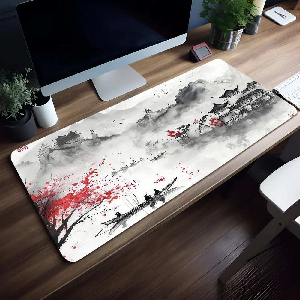 Tapis de Souris Coucher de Soleil Montagne - Vue 13