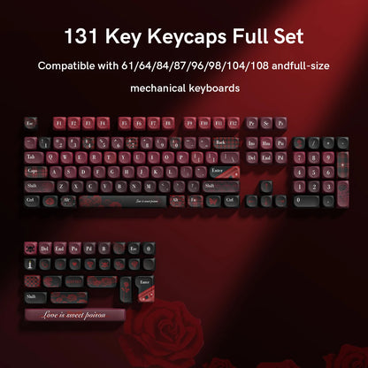 Keycaps QWERTY MOA 30 Styles
