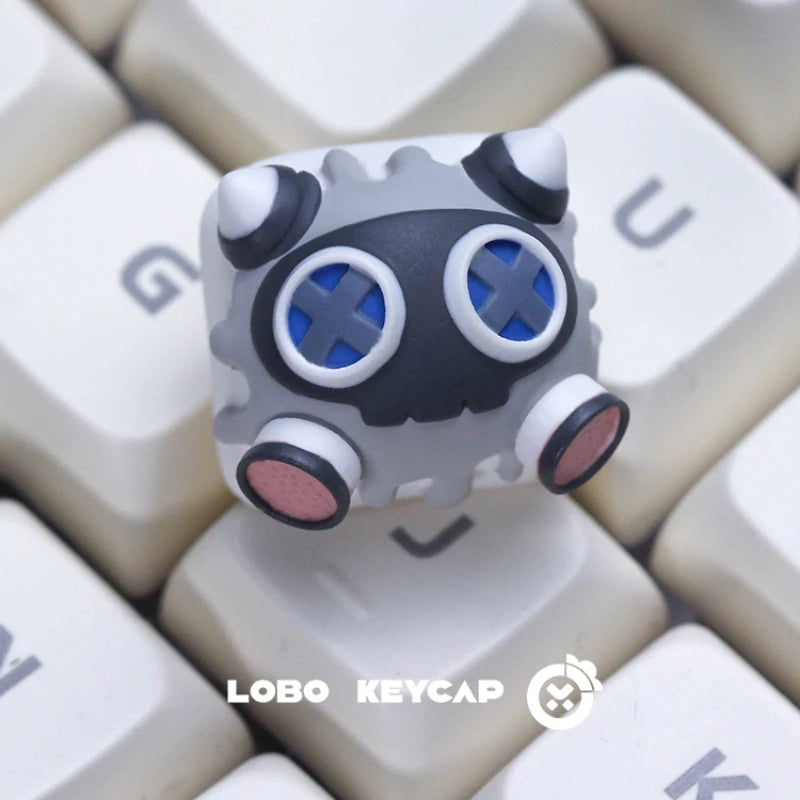 Keycap Artisan Kuromi Melody 3D - Vue de dos