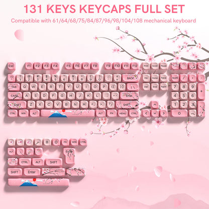 Keycaps QWERTY MOA 30 Styles