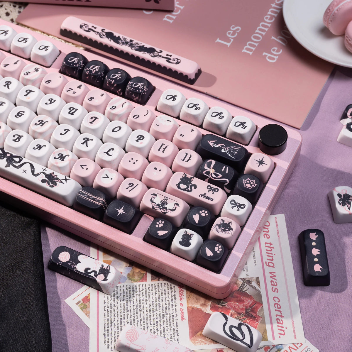 Keycaps QWERTY MOA 30 Styles