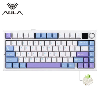 AULA F75 MAX Lila Weiß Blau
