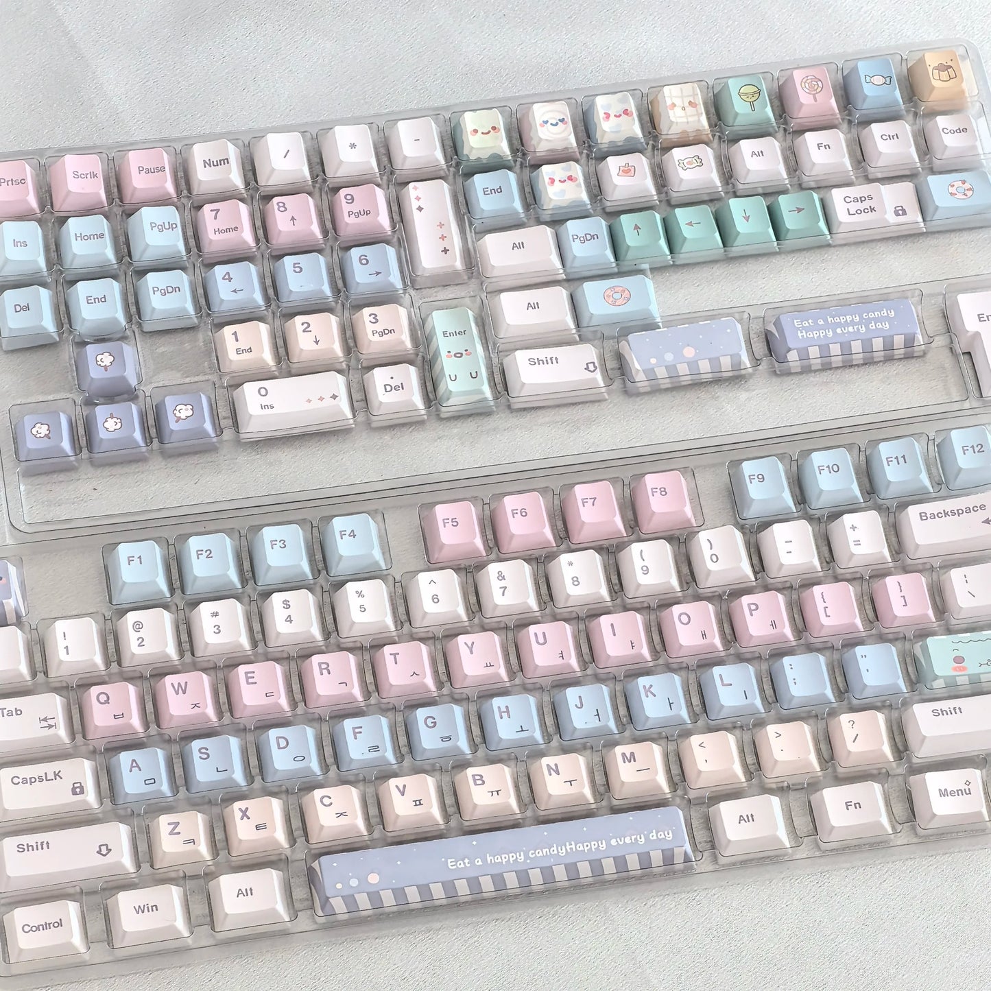 Keycaps Candy Colorées - Vue 8