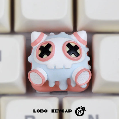 Keycap Artisan Kuromi Melody 3D - Vue 12