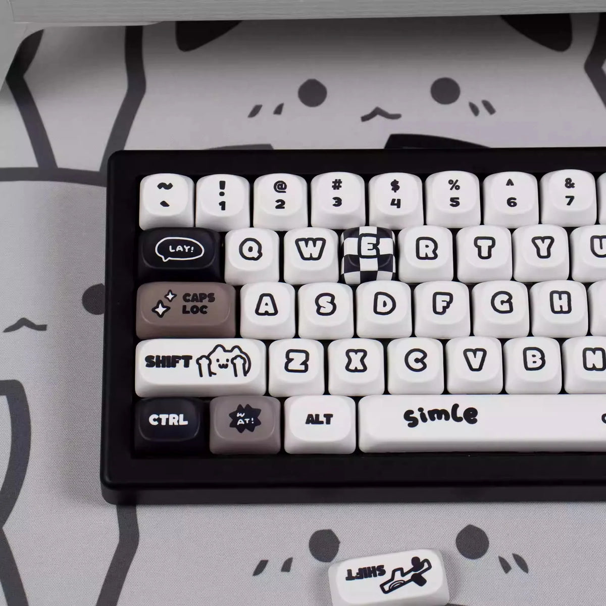 Keycaps Meow & Woof