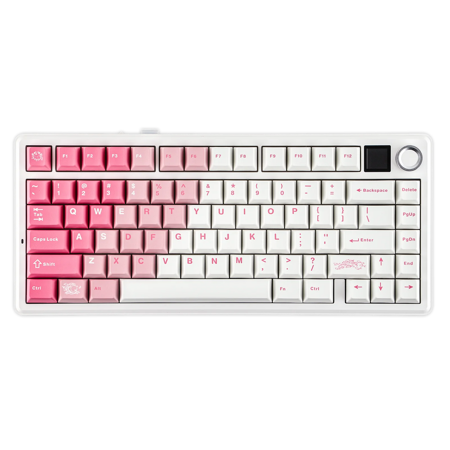EPOMAKER F75 MAX Pink & White