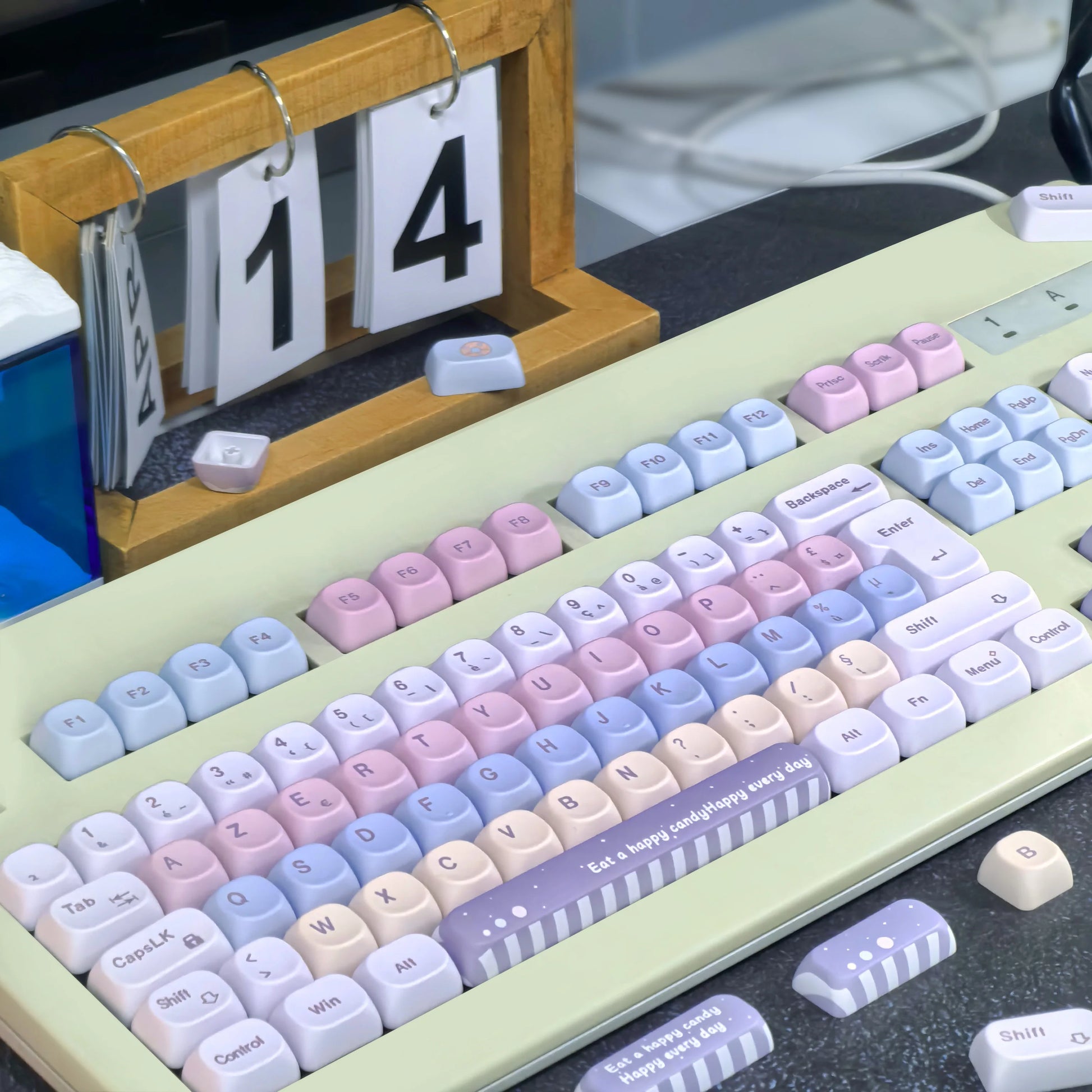 Keycaps Candy Colorées - Vue 9