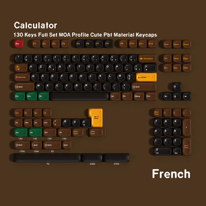 Keycaps AZERTY/QWERTY Calculatrice