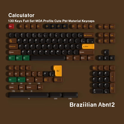 Keycaps AZERTY/QWERTY Calculatrice