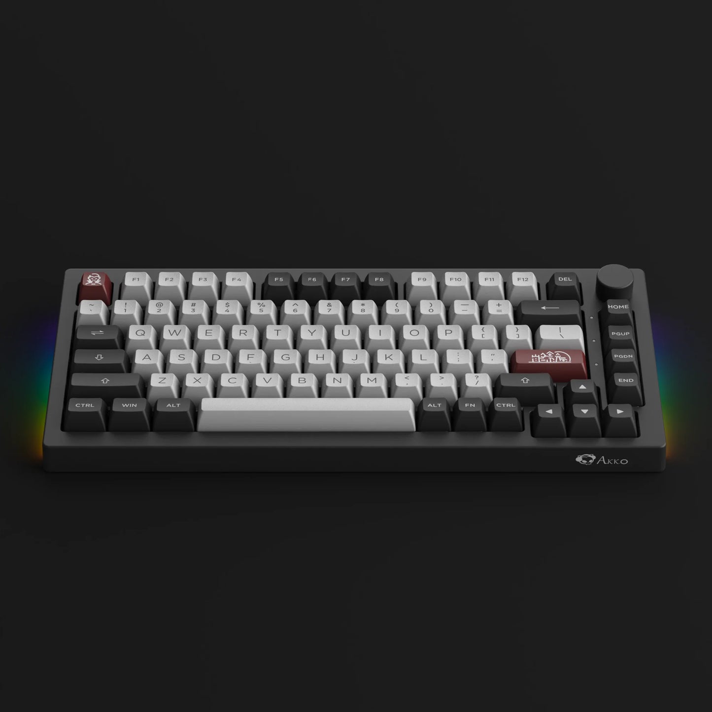 Akko 5075B Plus - Vue de côté