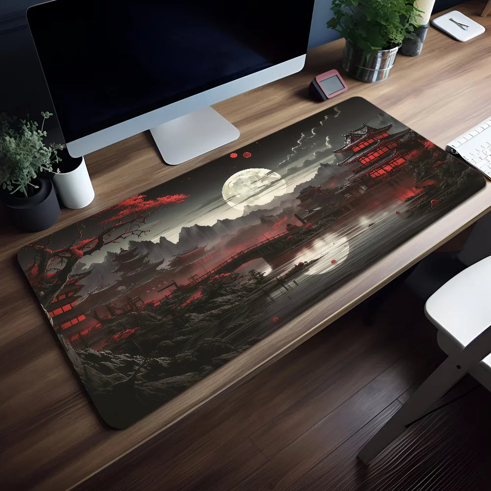 Tapis de Souris Coucher de Soleil Montagne - Vue 18